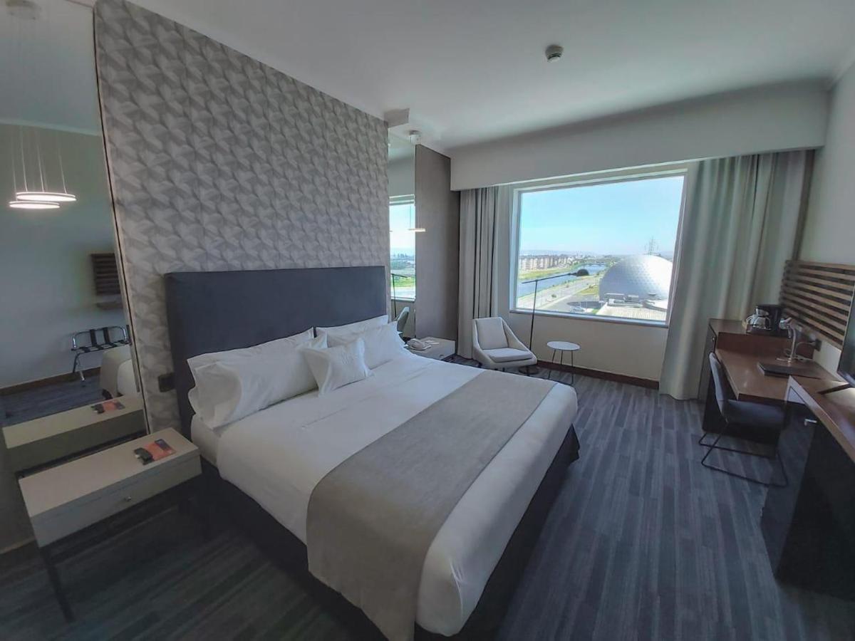 Mds Hotel 콘셉시온 외부 사진 A room at the hotel