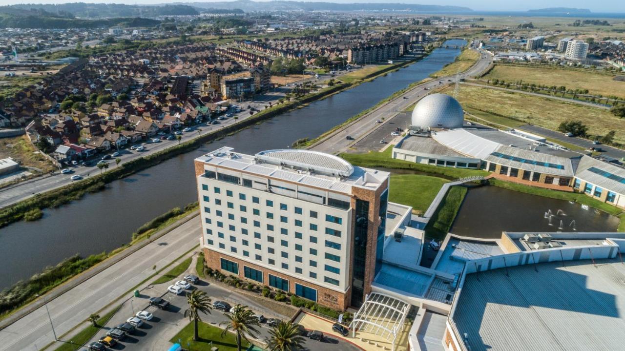 Mds Hotel 콘셉시온 외부 사진 Aerial view of the hotel and the National Space Centre
